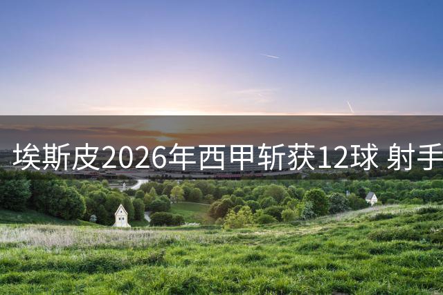 埃斯皮2026年西甲斩获12球 射手榜暂列第二